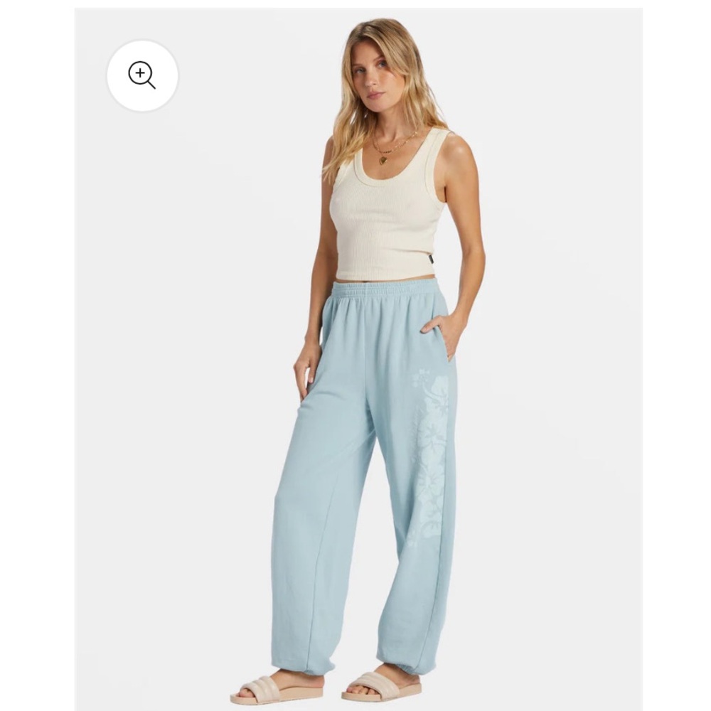 NWT Billabong Women's easy to love sweat Pants- S - Picture 4 of 11